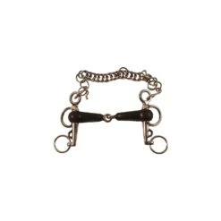 Baby Pelham Single Jointed Rubber Covered