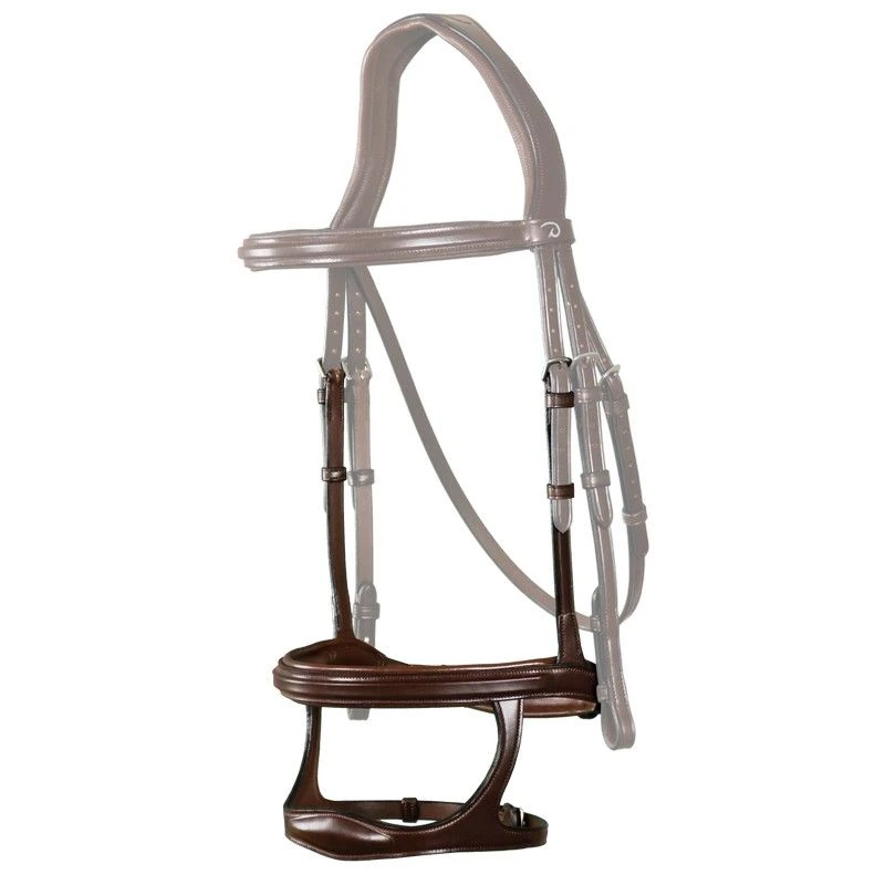 Dyon New English Collection Double Noseband Brown 1 Dyon New English Collection Double Noseband Brown