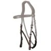Dyon New English Collection Hackamore Cheek Pieces Brown