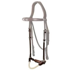 Dyon New English Collection Drop Rope Noseband Brown