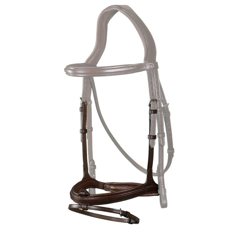 Dyon New English Collection Flash Noseband Brown 1 Dyon New English Collection Flash Noseband Brown