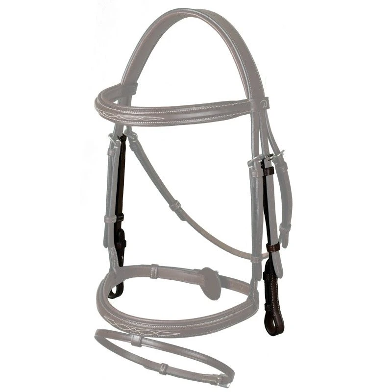 Dyon US Collection Regular Cheek Pieces Brown 1 Dyon US Collection Regular Cheek Pieces Brown