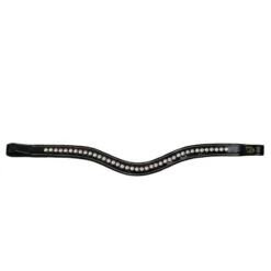 Dyon D Collection V White Swarovski Browband Black
