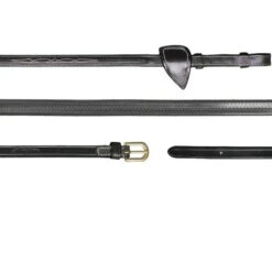 Dyon D Collection Rubber Reins 13mm Black