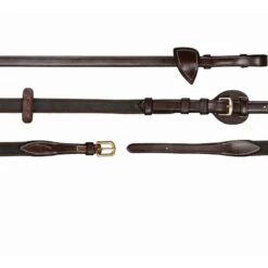 Dyon D Collection Drop Rope Noseband Brown