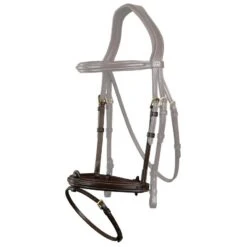 Dyon D Collection Flash Noseband Brown