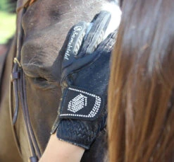 Samshield V-skin Riding Gloves Swarovski -Equestrian Supplies Store 1113