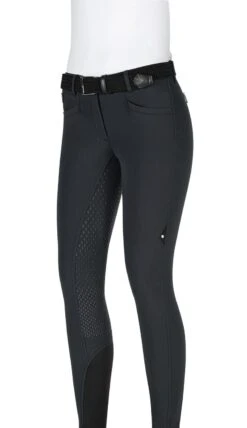 Equiline Riding Breeches Full Seat X-Grip Cedar Black