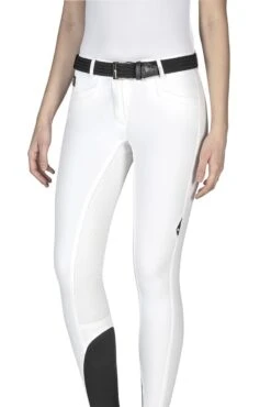 Equiline Riding Breeches Full Seat X-Grip Cedar White