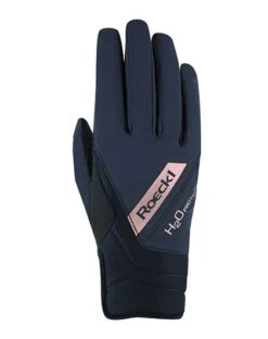 Roeckl Winter Riding Gloves Waregem Black Copper