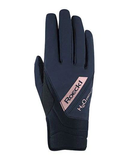 Roeckl Winter Riding Gloves Waregem Black Copper 1 Roeckl Winter Riding Gloves Waregem Black Copper