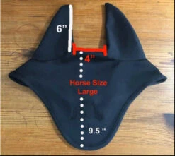 Fenwick Liquid Titanium Ear Bonnet -Equestrian Supplies Store 11590