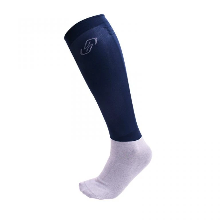 One Equestrian Show Socks Horse Riding Socks 3 Pack Blue/Grey 1 One Equestrian Show Socks Horse Riding Socks 3 Pack Blue/Grey