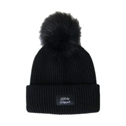 Kentucky Horsewear Beanie Pompom Black