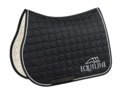 Equiline Saddle Pad Outline Jumping Black