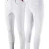 Animo Riding Breeches Knee Grip Men Metrik White