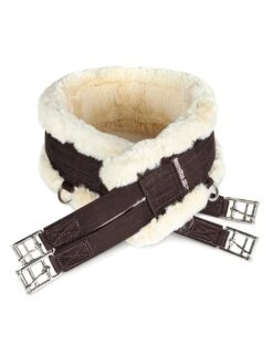 Equiline Girth Nylon With Wool Brown