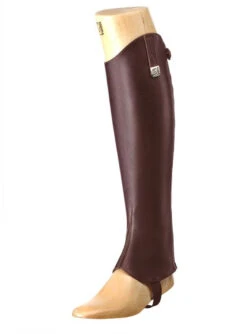 Tucci Half Chaps Calfskin Classic E-tex Black -Equestrian Supplies Store 1469