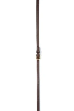 TRUST Samorin Rubber Reins (13mm) Gold Buckles Brown -Equestrian Supplies Store 20201 5 36