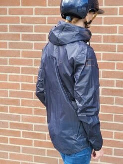 RG Waterproof Nylon Unisex Rain Jacket Navy -Equestrian Supplies Store 20230808 160746