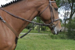 LJ Leathers New Pro Breastplate With Elastic -Equestrian Supplies Store 2861