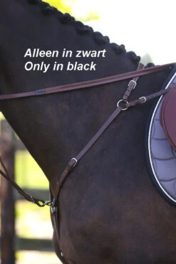 LJ Leathers New Pro Breastplate With Bridge Black