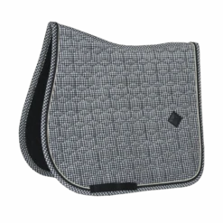 Kentucky Horsewear Kentucky Horswear Saddle Pad Pied-de-Poule Jumping Black