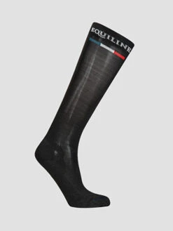 Equiline Riding Socks Silver Plus Light Black