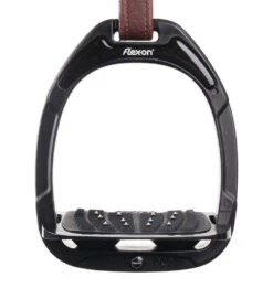 Flex-on Green Composite Stirrups Black Ultra Grip