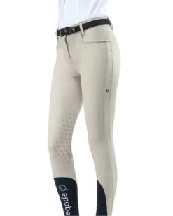 Eqode Breeches Ladies Knee-grip Delma Beige