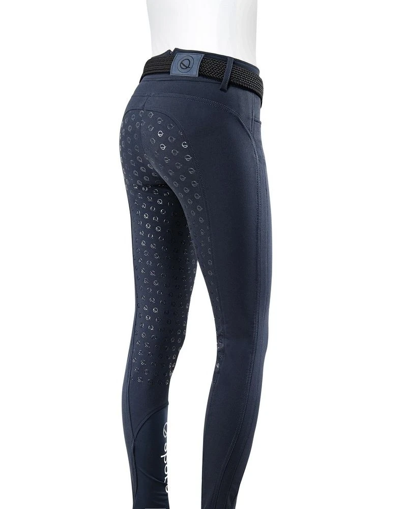Eqode Breeches Ladies Full-grip High Waist Darcey Navy 2 Eqode Breeches Ladies Full-grip High Waist Darcey Navy - Image 2