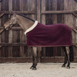 Kentucky Horsewear Fleece Rug Show Heavy Bordeaux