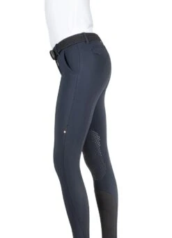 Equiline Riding Breeches Ladies Knee Grip Brendak Navy -Equestrian Supplies Store 7557 bdee8c40 f46c 447e adc7 a904f0c7f11c
