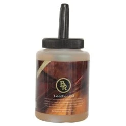 BR Leather Oil With Brush 450 Ml