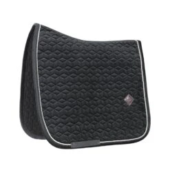 Kentucky Horsewear Saddle Pad Basic Velvet Dressage Black