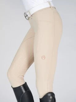Vestrum Ladies Riding Breeches Knee Grip Syracuse Beige -Equestrian Supplies Store 8135