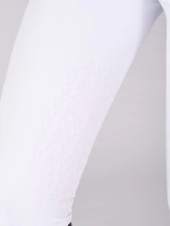 Vestrum Ladies Riding Breeches Knee Grip Syracuse White -Equestrian Supplies Store 8150