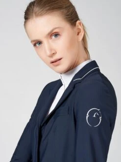 Vestrum Women's Canberra Competition Jacket Navy -Equestrian Supplies Store 8253