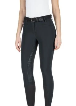Equiline Riding Breeches Ladies Full Grip High Waist Adellek Black
