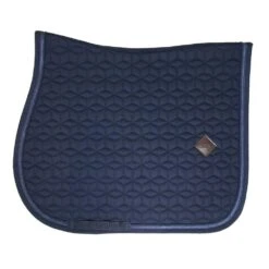 Kentucky Horsewear Saddle Pad Glitter Rope Jumping Navy