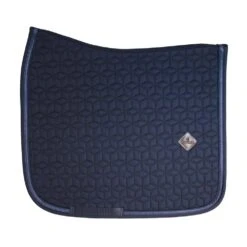 Kentucky Horsewear Saddle Pad Glitter Rope Dressage Navy