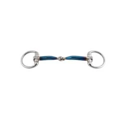 TRUST Equestrian Sweet Iron Jointed Eggbut Bradoon 12mm