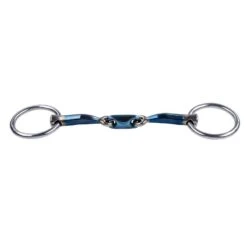 TRUST Equestrian Sweet Iron Eliptical Loose Ring Bradoon 12mm