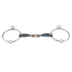 TRUST Equestrian Sweet Iron Brass Ring Loose Ring Gag
