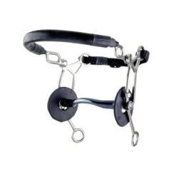 TRUST Equestrian Sweet Iron Hackamore Combi Long Medium Port