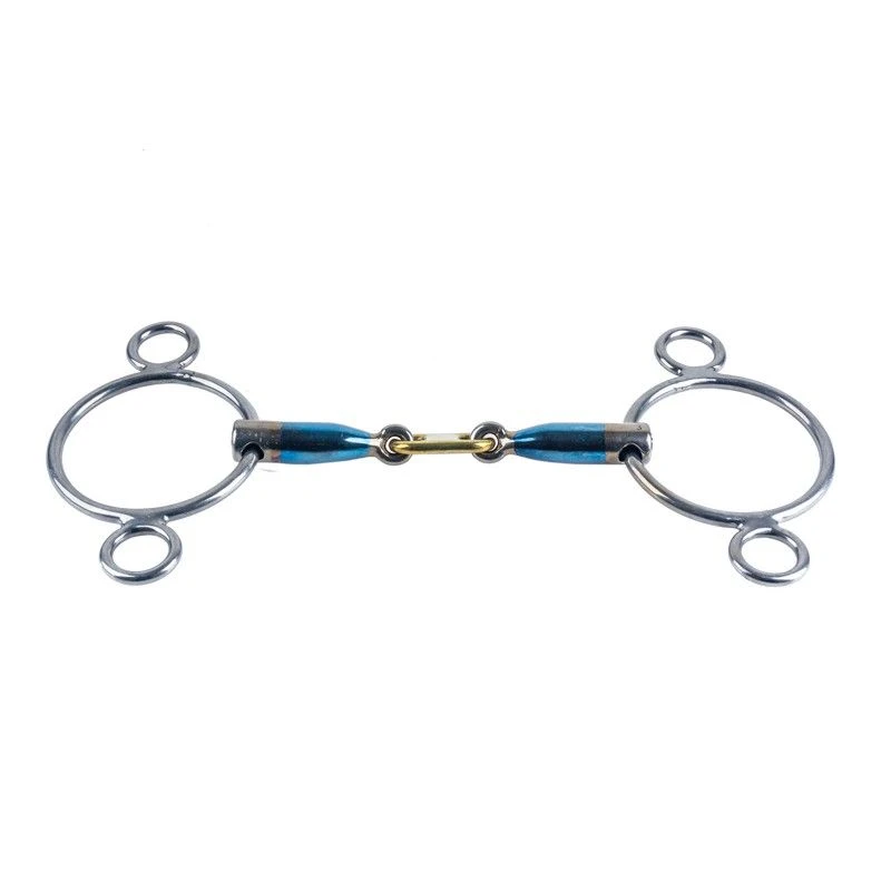 TRUST Equestrian Sweet Iron Cherry Roller 3-ring 1 TRUST Equestrian Sweet Iron Cherry Roller 3-ring