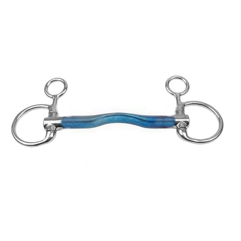 TRUST Equestrian Sweet Iron Hanging Cheek Low Port 1 TRUST Equestrian Sweet Iron Hanging Cheek Low Port
