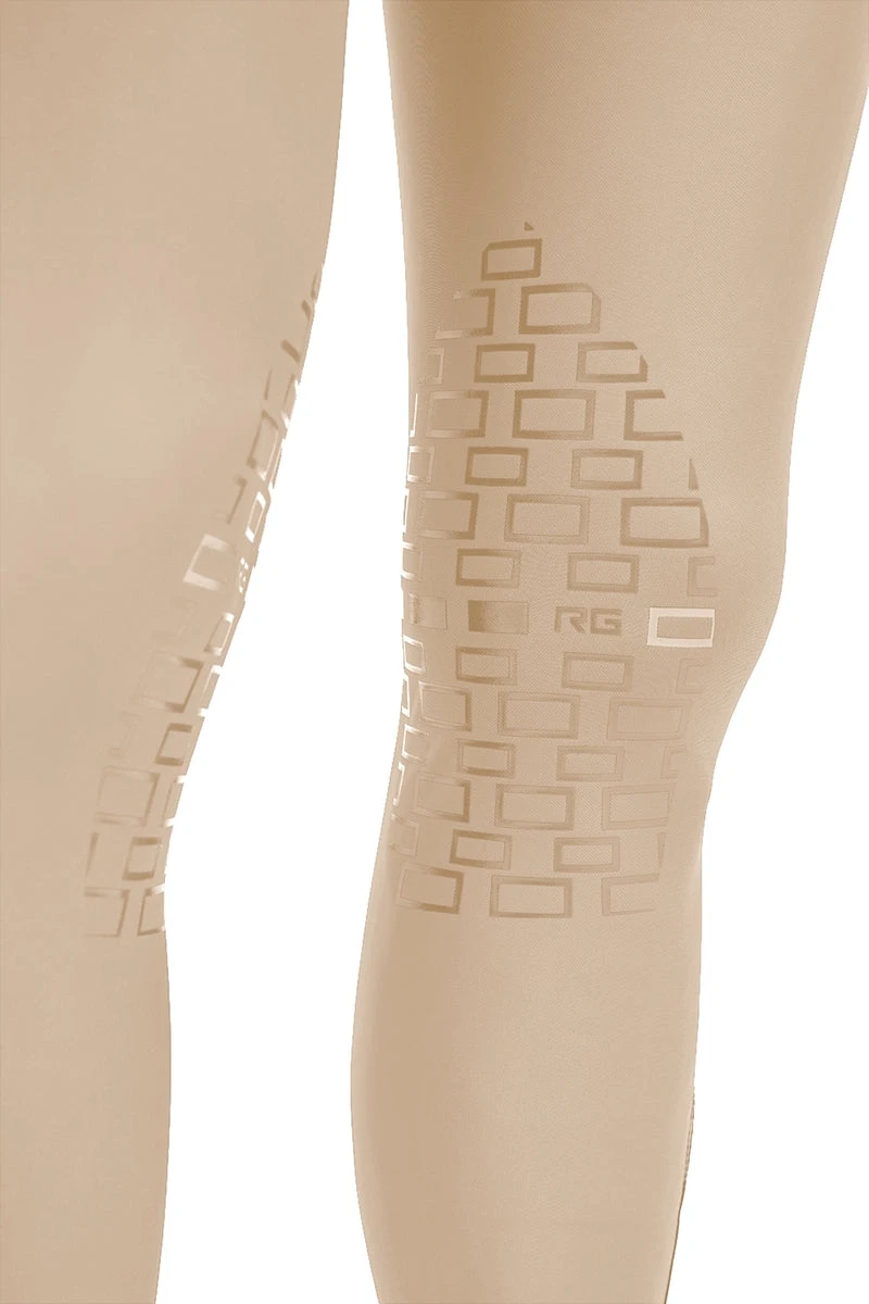 RG Riding Breeches Knee Grip Men Beige 4 RG Riding Breeches Knee Grip Men Beige - Image 4