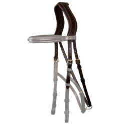 Dyon D Collection Hackamore Headpiece Brown