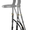 Dyon D Collection Hackamore Cheek Pieces Black